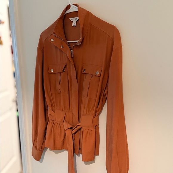 Nine West Women's Rust Utility Jacket - Picture 2 of 5